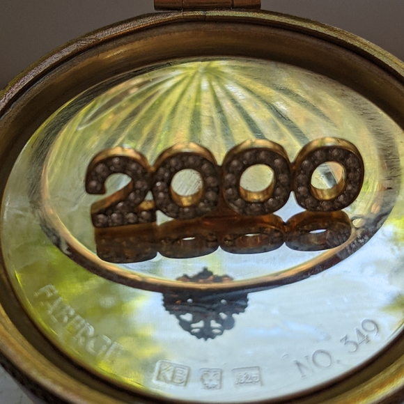 Limited Edition Millennium "2000" Faberge Egg, No.349 - Picture 11 of 11